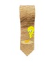 Warner Brosi's Tweety tie in brown with beige color  Cartoon Ties