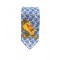 Looney Tunes tie with Taz in blue small design