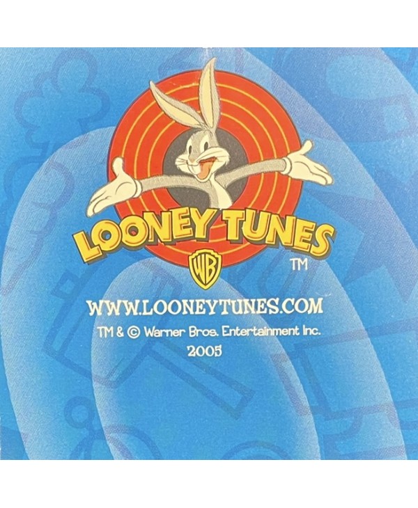 Looney Tunes tie in shades of blue with Tweety Cartoon Ties