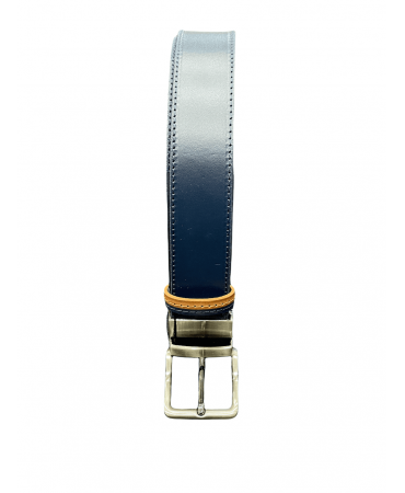 Double sided belt in blue and Cavallier tampa