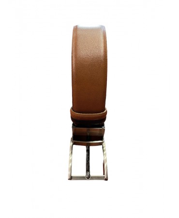 Cavallier double sided black and brown leather men's belt