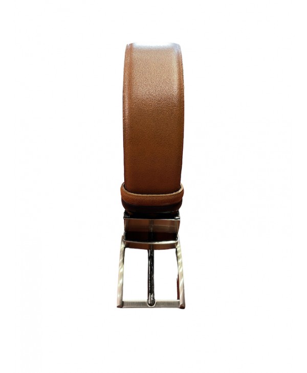 Cavallier double sided black and brown leather men's belt BELTS