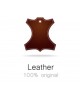 Cavallier leather belt for men, black, wide with a special embossed design BELTS
