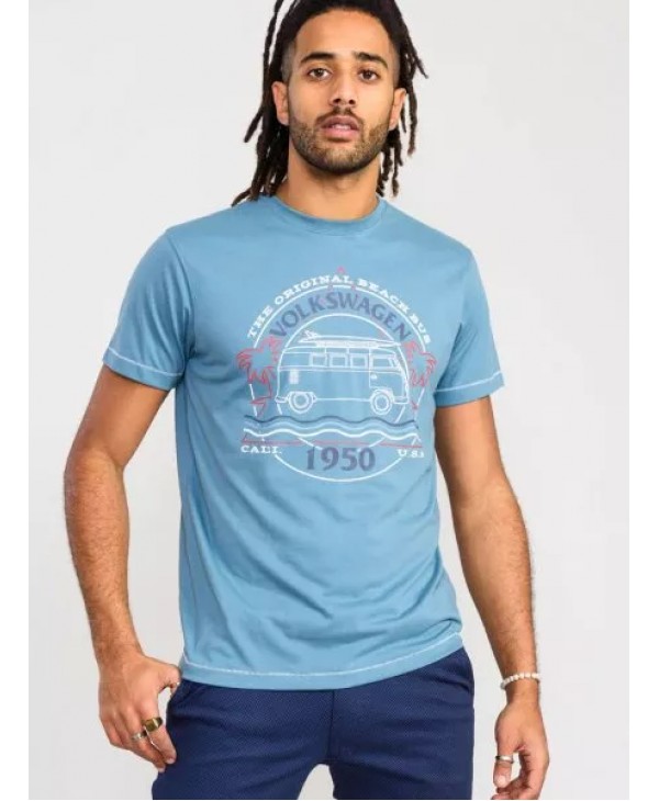 Official VW Camper Van Men's T-Shirt T-shirts 