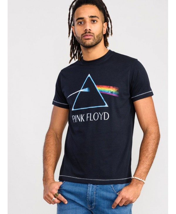 Official Pink Floyd Printed Crew Neck T-Shirt T-shirts 