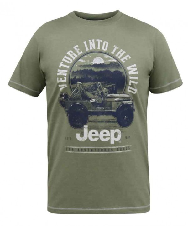 Official Jeep Printed T-Shirt T-shirts 