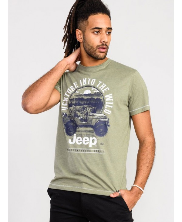 Official Jeep Printed T-Shirt T-shirts 