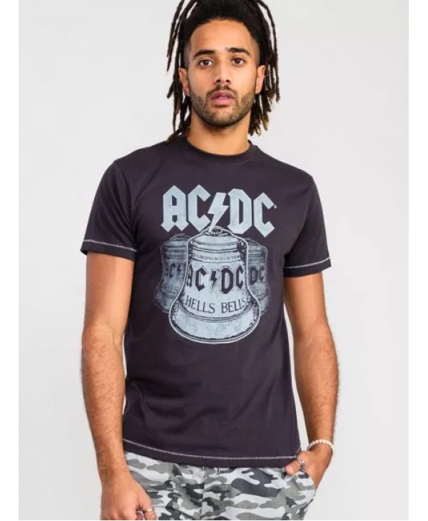 Επίσημο μπλουζάκι με στάμπα Acdc Hells Bells T-shirts 