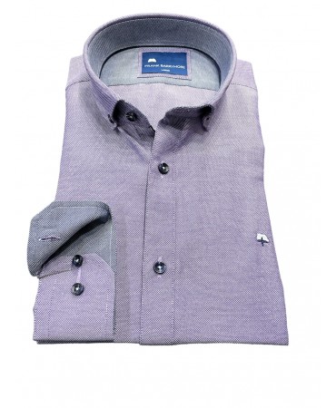 Frank Barrymore lilac shirts with gray trim