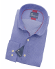 Frank Barrymore Shirts with Miniature White on a Blue Base and Rally Bordeaux Collar Interior FRANK BARRYMORE SHIRTS