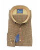 Frank Barrymore Beige and Borto Plaid Shirts in Brown Base FRANK BARRYMORE SHIRTS