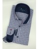 Frank Barrymore Plaid Shirts in Blue Base with Pocket FRANK BARRYMORE SHIRTS