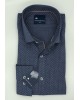 Men's Comfortable Frank Barrymore Shirt with White Miniature on Ruff Base