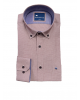 Men's red shirt with raff color on the inside of the collar and cuffs FRANK BARRYMORE SHIRTS