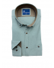 Frank Barrymore shirt for men in green (mint) color with beige inside collar and cuffs FRANK BARRYMORE SHIRTS