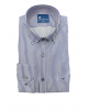Blue and white striped shirt with pocket by Frank Barrymore FRANK BARRYMORE SHIRTS