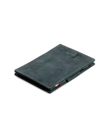 Garzini Cavare Wallet - Vintage - (Carbon Black) 