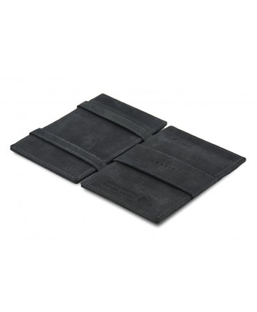 Garzini Essenziale Wallet - Vintage -  (Carbon Black) 
