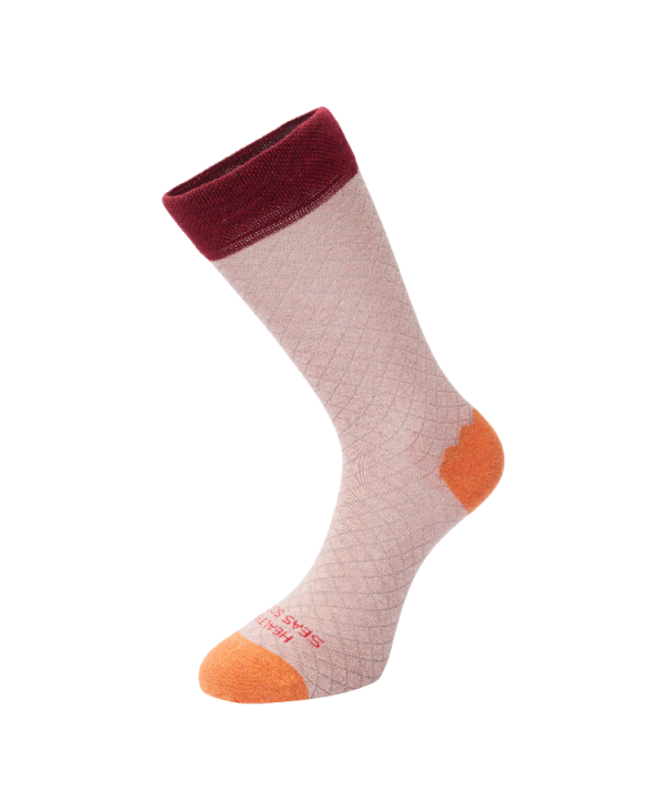 Goby sock with organic cotton in special colors HEALTHY SEAS SOCKS