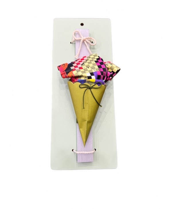 Fashion Easter candle in oil shades WIGGLESTEPS LAMPS
