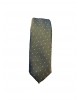 Brown narrow tie with white polka dots MAKIS TSELIOS Tie