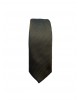 Narrow tie with a very small brown check MAKIS TSELIOS Tie
