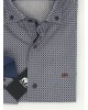 MAKIS TSELIOS shirt designed with diamond design in gray