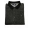 Makis Tselios ανδρική μπλούζα σε βαμβάκι 100%  πόλο σε γκρι βάση με μπεζ πατιλέτα 
