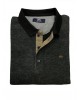 Ανδρικες Μπλουζες Polo - Makis Tselios ανδρική μπλούζα σε βαμβάκι 100%  πόλο σε γκρι βάση με μπεζ πατιλέτα  ΠΟΛΟ ΚΟΥΜΠΙ ΜΑΚΡΥ ΜΑΝΙΚΙ