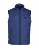 In light blue color men's quilted vest VEST