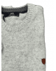 Knitted with Round Neck Makis Tselios in Light Gray and Carbon Finishes ROUND NECK