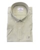Men's shirt in a comfortable line petit check in mint color with pocket  NCS SHIRTS