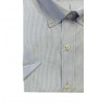 Men's shirt with comfortable stripes in blue color  NCS SHIRTS