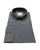Men's shirt with very small brown check and beige details  NCS SHIRTS