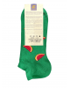  Designed short green pournara with watermelon slices POURNARA FASHION Socks