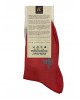 Socks Pournara in Pink Base with Colorful Rhombuses and White Finish POURNARA FASHION Socks