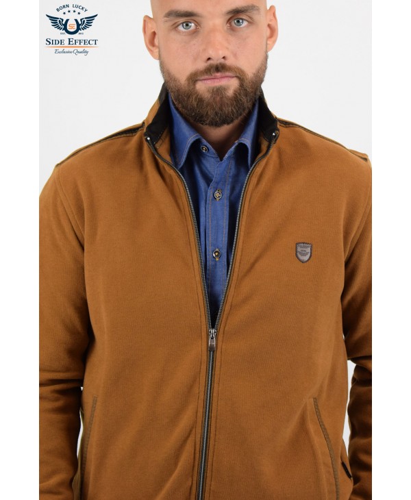 Tampa Cardigan in Color with Blue Finishes Side Effect JACKETS