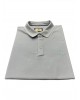 Lilac men's polo shirt with a particularly robust knit SHORT SLEEVE POLO 