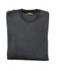 Men's round neck blouse in raff color and particularly soft texture ROUND NECK