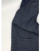 MEANTIME vest in Blue Melange with Pockets and Noses VEST