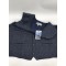 MEANTIME vest in Blue Melange with Pockets and Noses