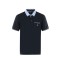 Haio polo with pocket and shirt collar in blue