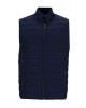 Men's blue vest with a special cotton texture VEST