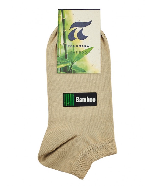 Bamboo short beech  sock POURNARA FASHION Socks