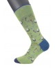 Sock with golf balls in Light Green Pournara Fashion POURNARA FASHION Socks