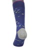 POURNARA FASHION Socks in Blue Base with Colorful Fish POURNARA FASHION Socks