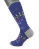 Fashion Socks Space Invaders in Blue Base of Pournara POURNARA FASHION Socks