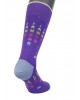 Pournara Fashion Socks Space Invaders in Purple Base POURNARA FASHION Socks