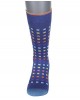 Pournara Fashion Socks on a purple base with colorful squares POURNARA FASHION Socks