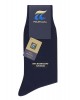 Pournara Sock Monochrome Blue 100% COTTON Hydrophilic POURNARA FASHION Socks